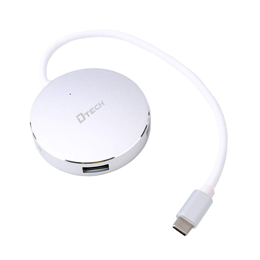 Dtech Type C to USB 3.0 Hub 0.2m DT-3312 (4807669907556) Dtech Type C to USB 3.0 Hub 0.2m DT-3312 (4807669907556)
